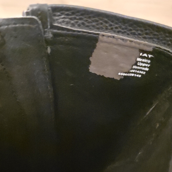 Ariat Black Leather Heeled Boots - Picture 8 of 9